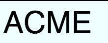 Acme Text Editor