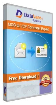 DataVare MSG to VCF Converter Expert