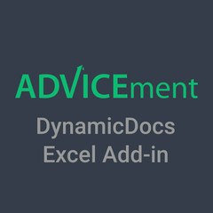 DynamicDocs Excel Add-in