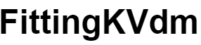 FittingKVdm