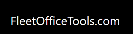 Fleet Office Tools