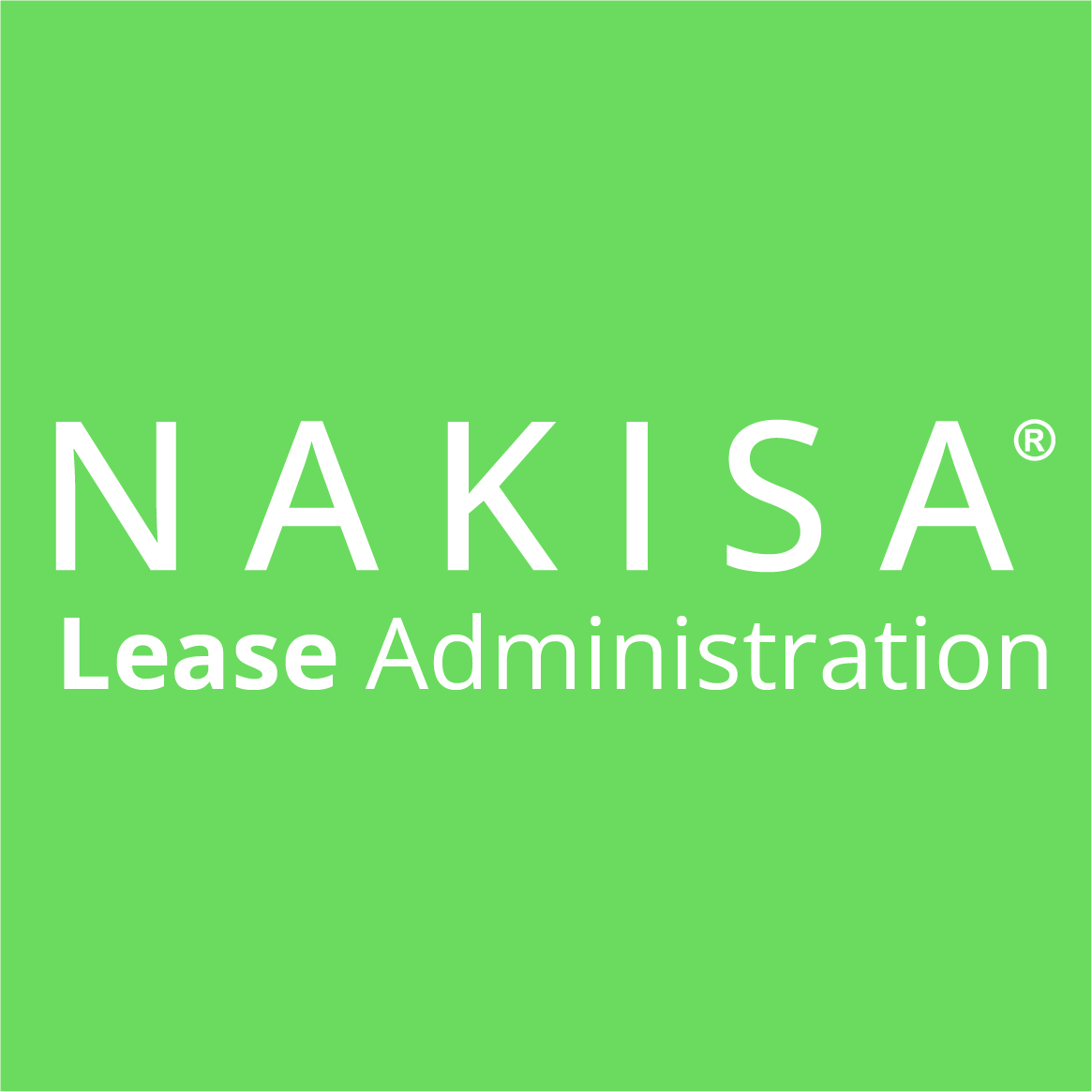 Nakisa's Lease Accounting Software