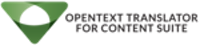 OpenText Translator for Content Suite