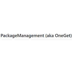 PackageManagement (OneGet)