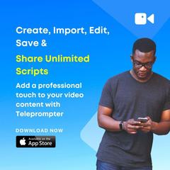 Teleprompter AI Video Captions
