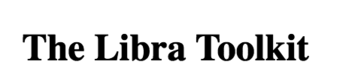 The Libra Toolkit